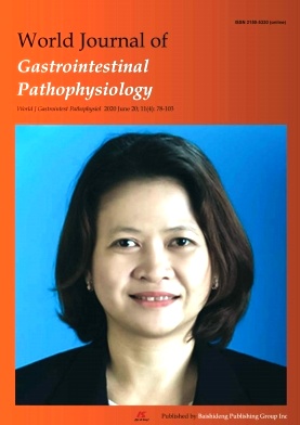 World Journal of Gastrointestinal Pathophysiology杂志