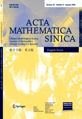 Acta Mathematica Sinica杂志